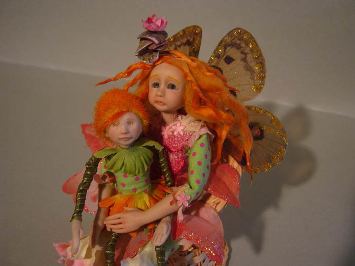 Posable Fairy Ginny & Pixie Jill